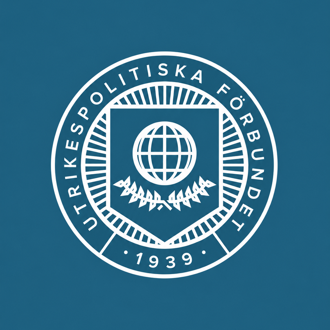Utrikespolitiska förbundet Sverige logo